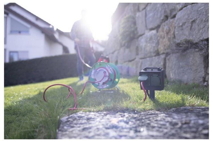 Produktbild: Brennenstuhl 1154440 Gartensteckdose 4fach Gr&uuml;n