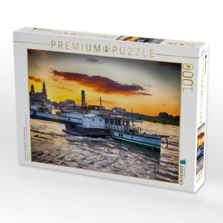 Produktbild: CALVENDO Puzzle Ein Motiv aus dem Kalender Schaufelraddampfer | 1000 Teile Lege-Gr&ouml;&szlig;e 64x48cm Foto-Puzzle f&uuml;r gl&uuml;ckliche Stunden