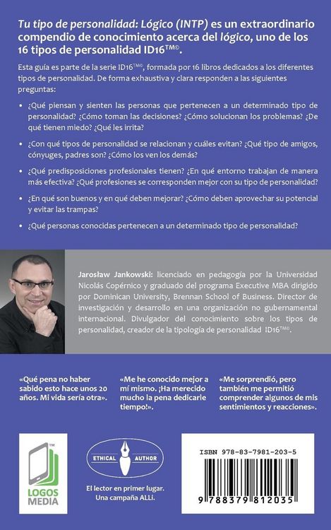 Produktbild: Tu tipo de personalidad - L&oacute;gico (INTP)
