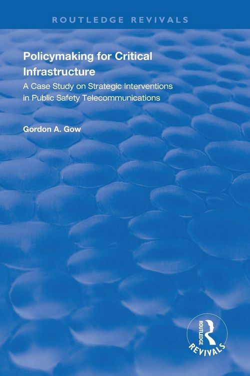 Produktbild: Policymaking for Critical Infrastructure