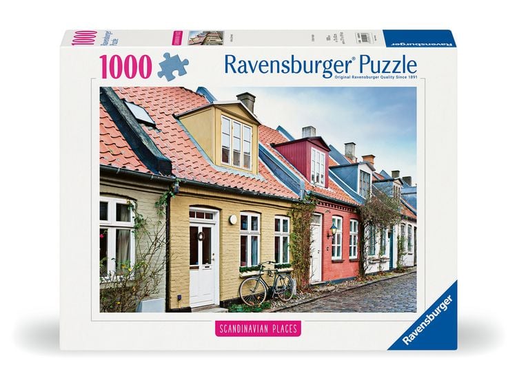 Produktbild: Erwachsenenpuzzle 1000 Teile - H&auml;user in Aarhus, D&auml;nemark