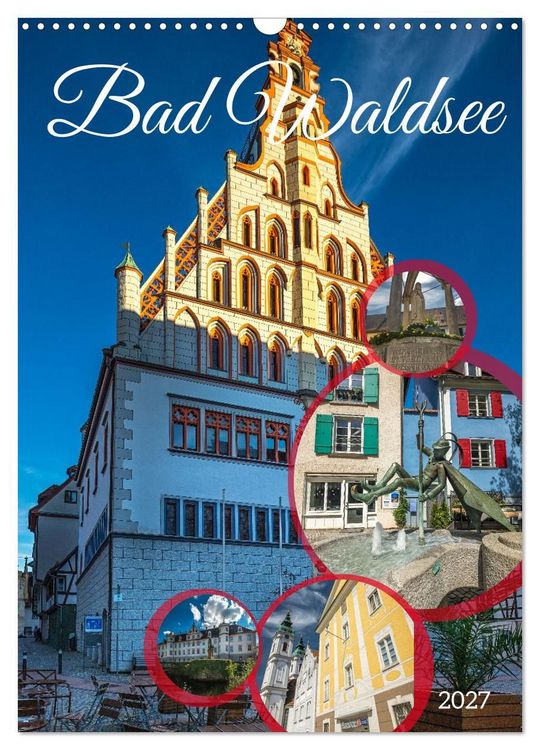 Produktbild: Bad Waldsee (Wandkalender 2027 DIN A3 hoch), CALVENDO Monatskalender