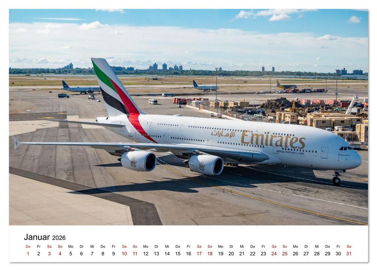 Produktbild: Die Faszination der Quadjets (Wandkalender 2026 DIN A4 quer), CALVENDO Monatskalender