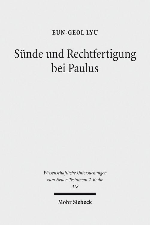 Produktbild: S&uuml;nde und Rechtfertigung bei Paulus
