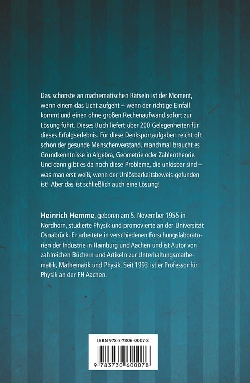 Produktbild: Das gro&szlig;e Buch der mathematischen R&auml;tsel