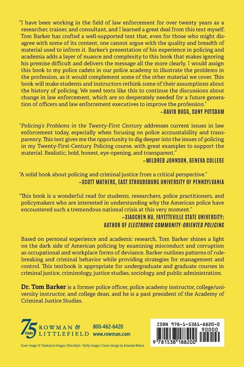 Produktbild: Policing's Problems in the Twenty-First Century