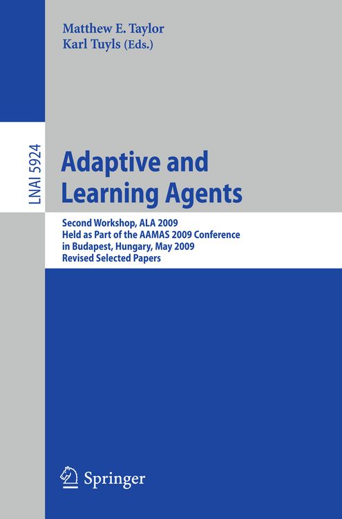 Produktbild: Adaptive Learning Agents