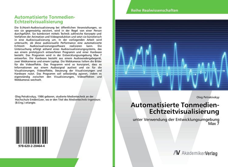 Produktbild: Automatisierte Tonmedien-Echtzeitvisualisierung