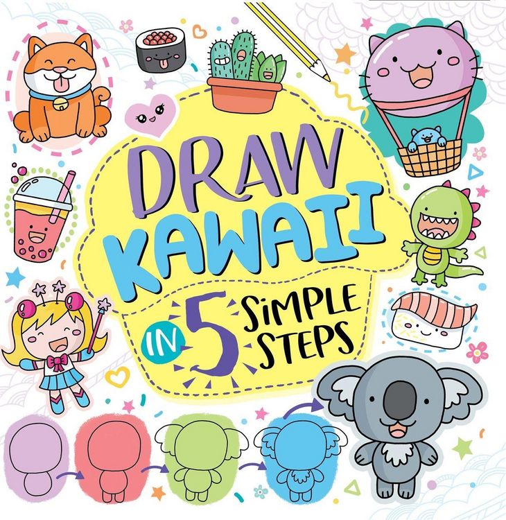 Produktbild: Draw Kawaii in Five Simple Steps