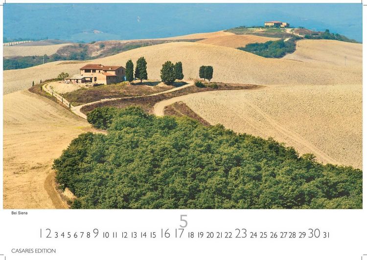 Produktbild: Toskana Kalender 2027 &ndash; Wandkalender | Fotokalender Italien 35x50cm &ndash; mit malerischen Fotos der Toskana, Italien