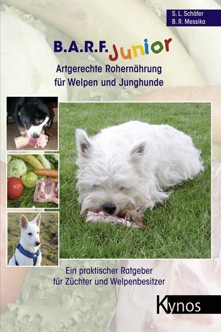Produktbild: B.A.R.F. Junior - Artgerechte Rohern&auml;hrung f&uuml;r Welpen und Junghunde