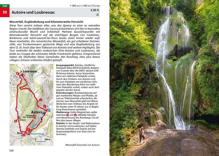 Produktbild: ROTHER Wanderf&uuml;hrer Dordogne &ndash; P&eacute;rigord, Quercy, Vall&eacute;e du Lot