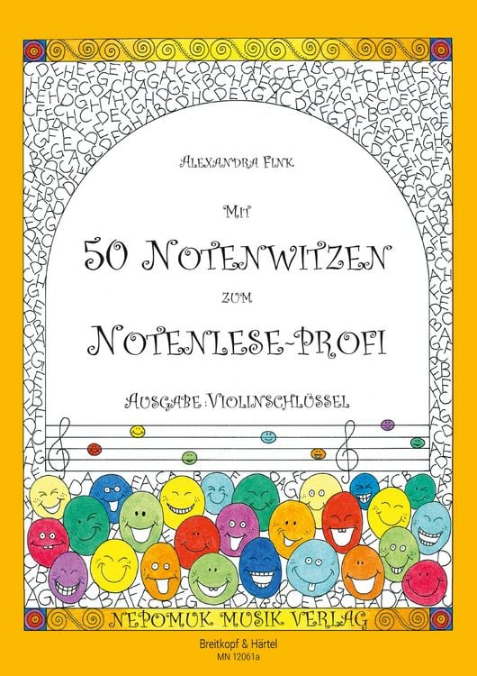 Produktbild: Mit 50 Notenwitzen zum Notenleseprofi