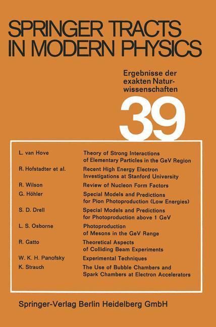 Produktbild: Electron and Photon Interactions at High Energies