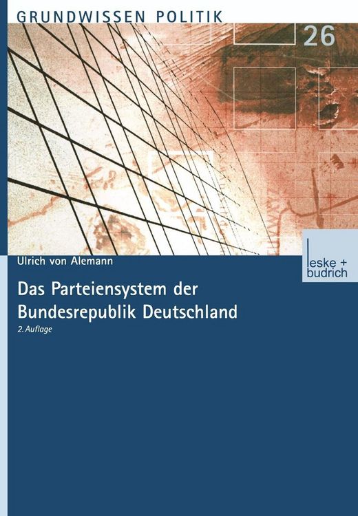 Produktbild: Das Parteiensystem der Bundesrepublik Deutschland