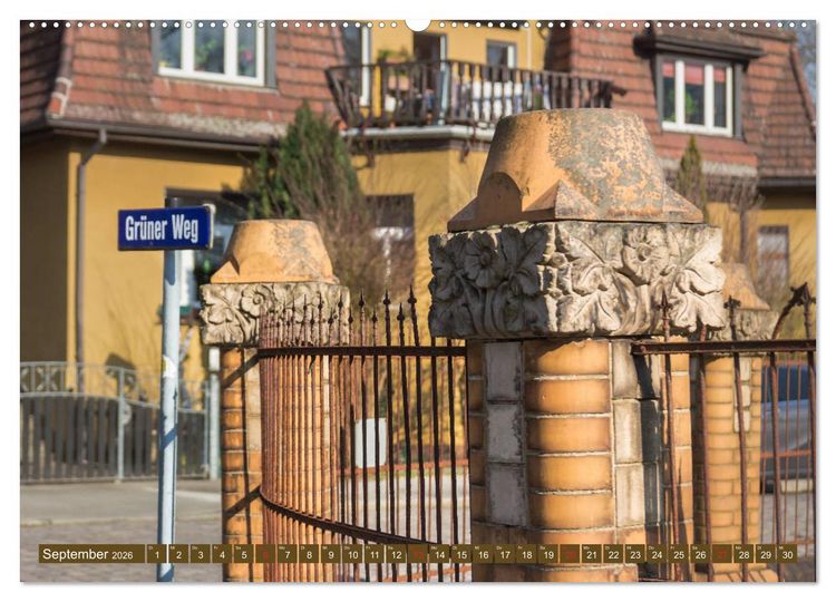 Produktbild: Bad Muskau an der Nei&szlig;e (Wandkalender 2026 DIN A2 quer), CALVENDO Monatskalender