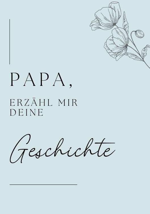 Produktbild: Papa, erz&auml;hl mir deine Geschichte