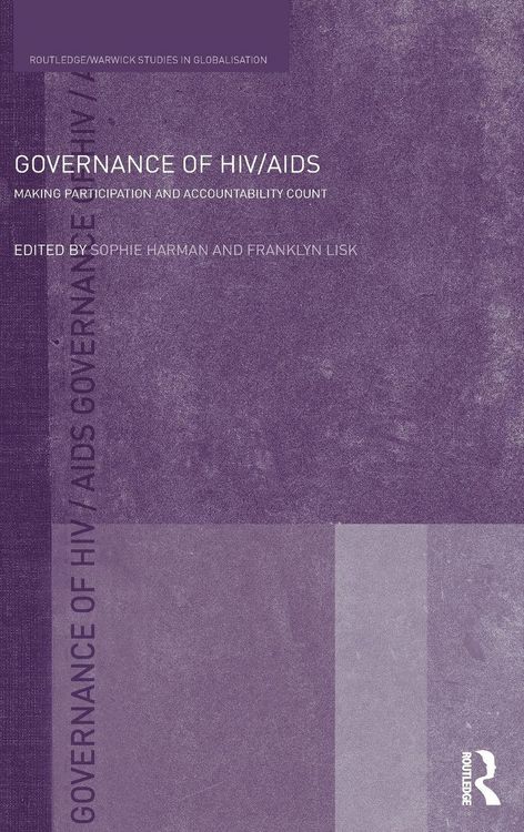 Produktbild: Governance of HIV/AIDS