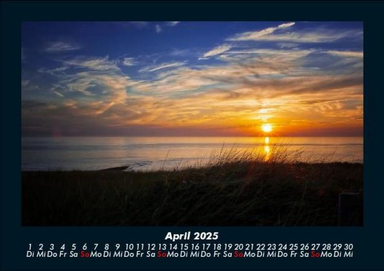 Produktbild: Sonnenunterg&auml;nge 2025 Fotokalender DIN A5