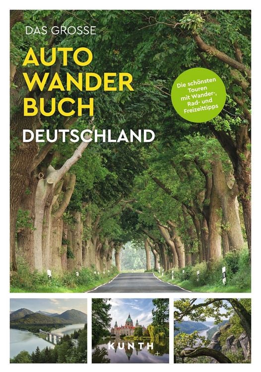 Produktbild: KUNTH Bildband Das gro&szlig;e Autowanderbuch Deutschland