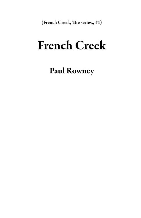Produktbild: French Creek (French Creek, The series., #1)