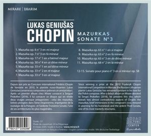 Produktbild: Chopin: Mazurkas & Sonate No. 3