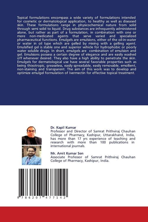 Produktbild: NOVEL EMULGEL FORMULATIONS FOR TOPICAL DELIVERY