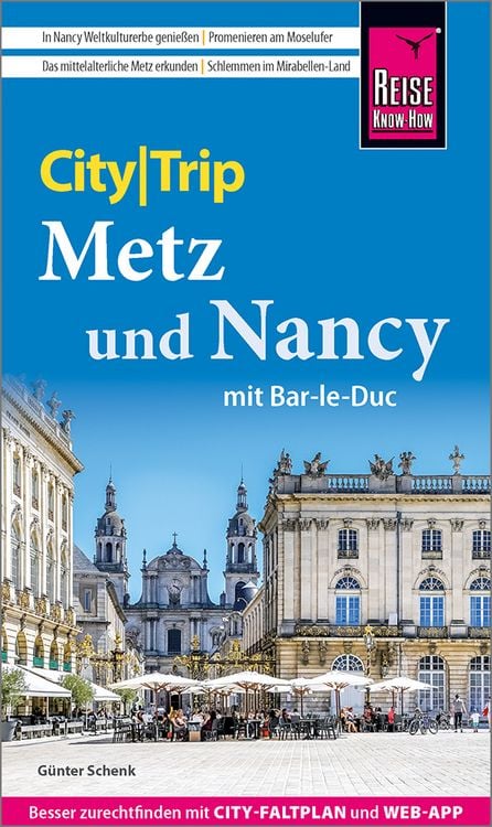 Produktbild: Reise Know-How CityTrip Metz und Nancy mit Bar-Le-Duc