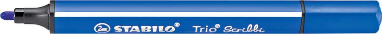 Produktbild: STABILO Gefederter Dreikant-Filzstift -   Trio Scribbi - 14er Pack - mit 14 verschiedenen Farben