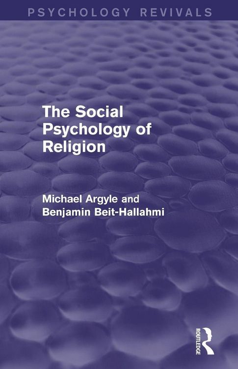 Produktbild: The Social Psychology of Religion (Psychology Revivals)