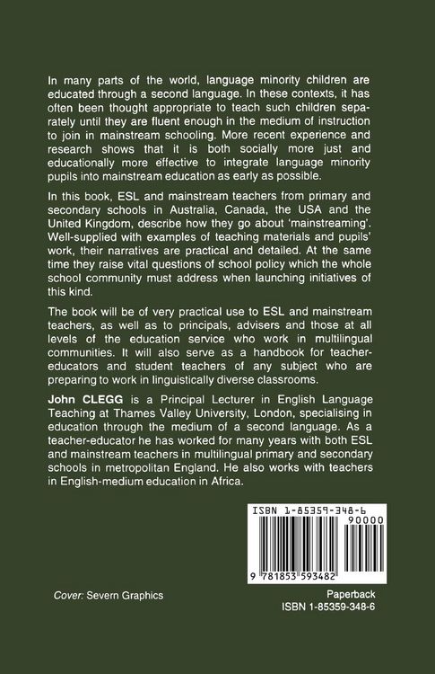 Produktbild: Mainstreaming ESL