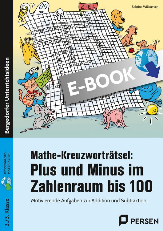 Produktbild: Mathe-Kreuzwortr&auml;tsel: Plus und Minus ZR bis 100