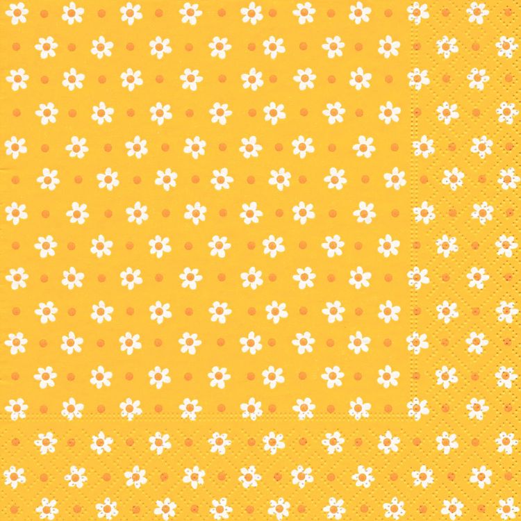 Produktbild: Idena Servietten Blumen 33x33cm sortiert