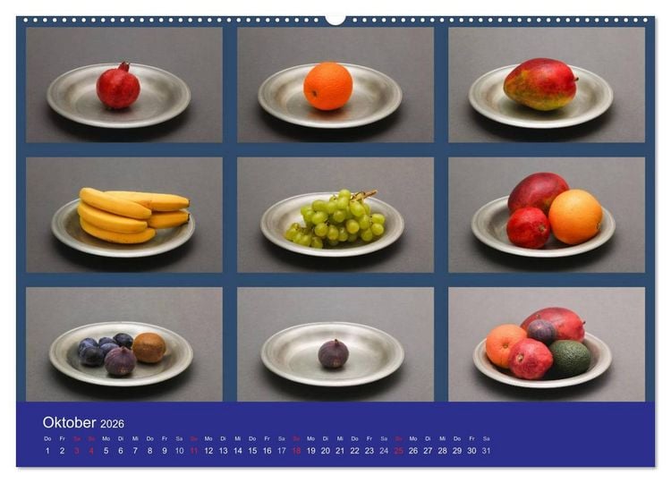 Produktbild: Food (Wandkalender 2026 DIN A2 quer), CALVENDO Monatskalender