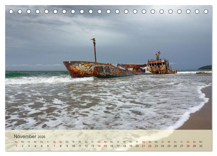 Produktbild: Bekanntes und Unbekanntes Costa Rica (Tischkalender 2026 DIN A5 quer), CALVENDO Monatskalender