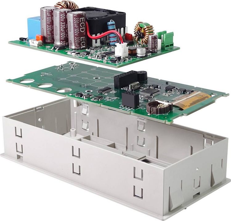 Produktbild: Joy-it RD6006 Labornetzger&auml;t, einstellbar 0 - 60 V 0 mA - 6 A fernsteuerbar, programmierbar, schmale Bauform Anzahl Ausg&auml;nge 2 x