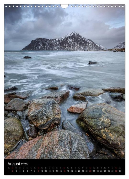 Produktbild: LOFOTEN - Traumziel im Norden Norwegens (Wandkalender 2026 DIN A3 hoch), CALVENDO Monatskalender