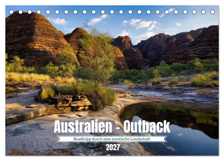 Produktbild: Roadtrip durchs Outback &ndash; Australiens wilde Seele (Tischkalender 2027 DIN A5 quer), CALVENDO Monatskalender