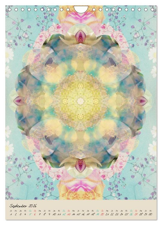 Produktbild: MANDALAS DES LICHTS (Wandkalender 2026 DIN A4 hoch), CALVENDO Monatskalender