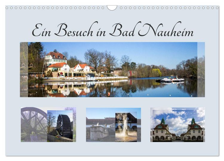 Produktbild: Ein Besuch in Bad Nauheim (Wandkalender 2026 DIN A3 quer), CALVENDO Monatskalender