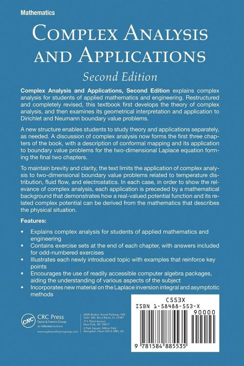 Produktbild: Complex Analysis and Applications