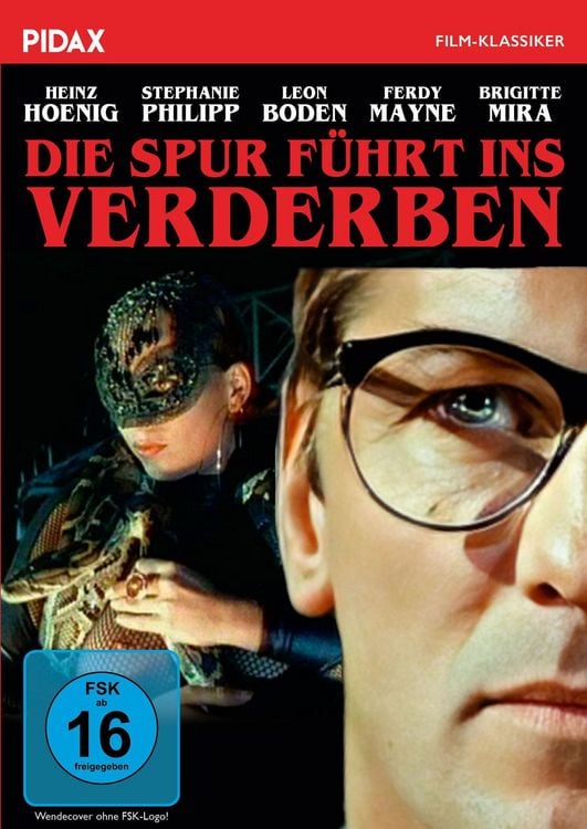 Produktbild: Die Spur f&uuml;hrt ins Verderben / Starbesetzter Mysterykrimi auf Spuren von Edgar Allan Poe (Pidax Film-Klassiker)