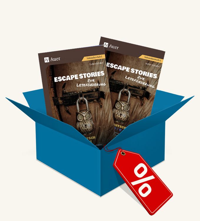 Produktbild: Paket: Escape Stories zur Lesef&ouml;rderung Deutsch Klassen 5 b