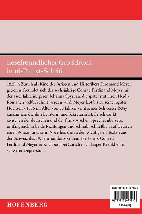 Produktbild: J&uuml;rg Jenatsch (Gro&szlig;druck)