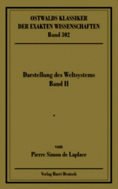 Produktbild: Darstellung des Weltsystems: Band II, B&uuml;cher 4-5 (Laplace)