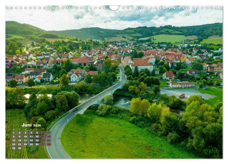 Produktbild: Die Werra in Hessen (Wandkalender 2026 DIN A3 quer), CALVENDO Monatskalender