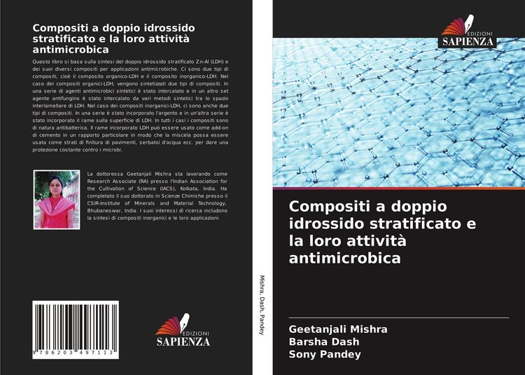 Produktbild: Compositi a doppio idrossido stratificato e la loro attivit&agrave; antimicrobica