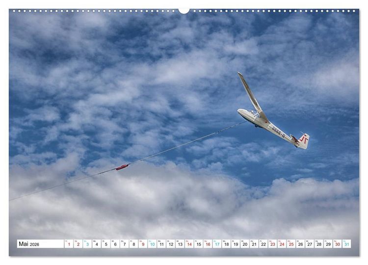 Produktbild: Vielfalt am Fliegerfest (Wandkalender 2026 DIN A2 quer), CALVENDO Monatskalender