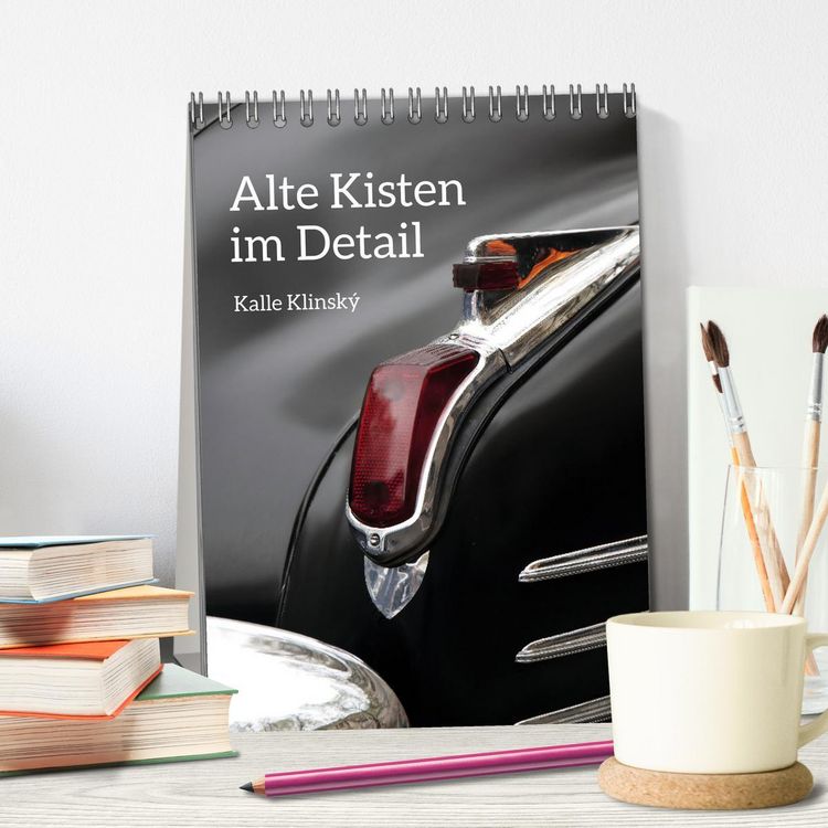 Produktbild: Alte Kisten im Detail (Tischkalender 2026 DIN A5 hoch), CALVENDO Monatskalender