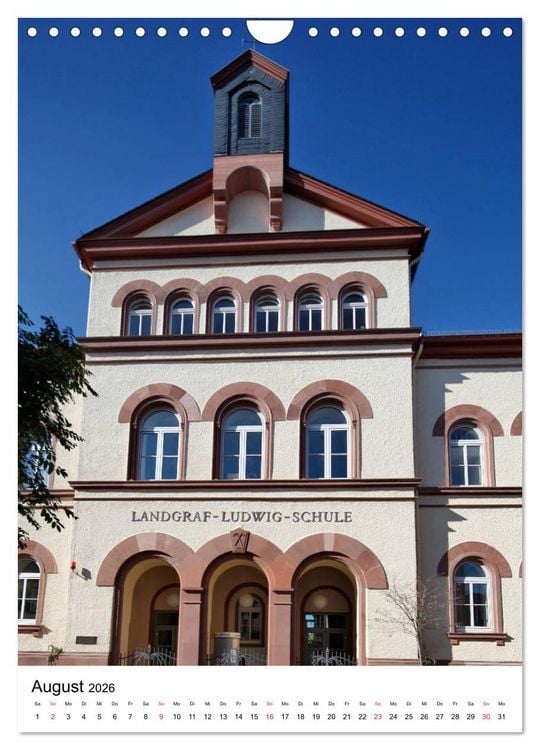 Produktbild: Bad Homburg 2026 von Petrus Bodenstaff (Wandkalender 2026 DIN A4 hoch), CALVENDO Monatskalender
